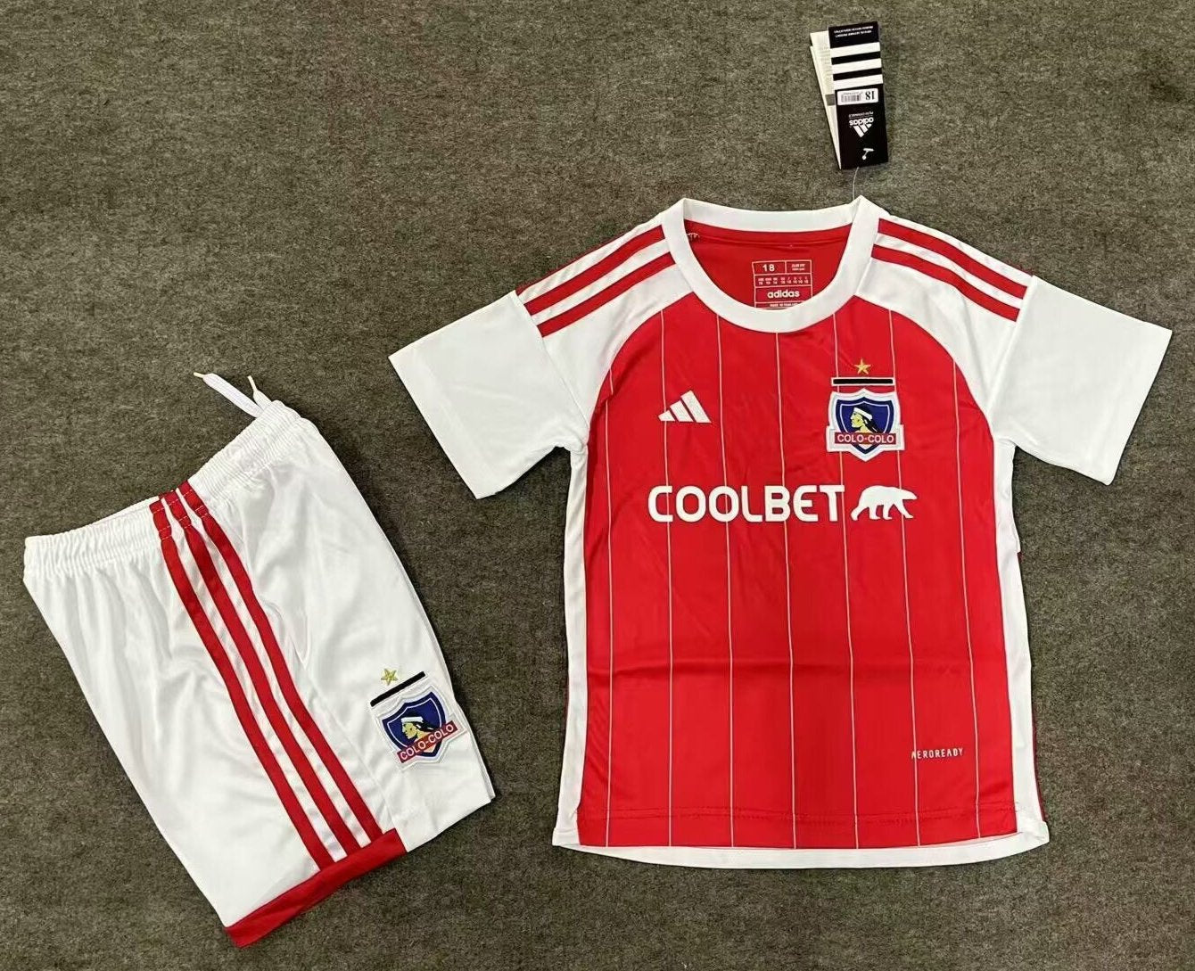 CAMISETA TERCERA EQUIPACIÓN COLO COLO 2024 VERSIÓN INFANTIL