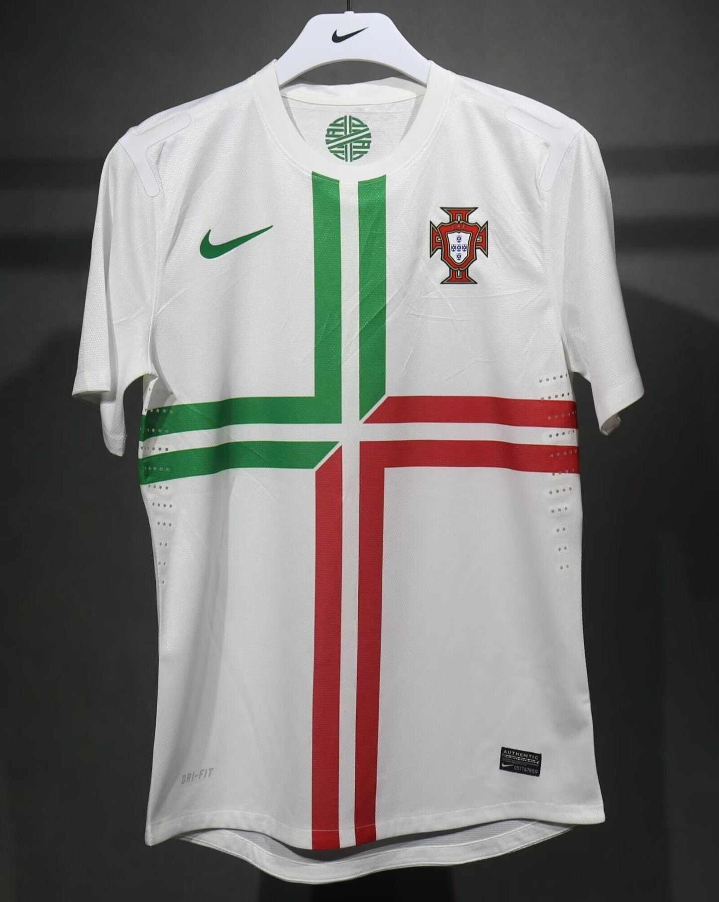 CAMISETA SEGUNDA EQUIPACIÓN PORTUGAL 2012