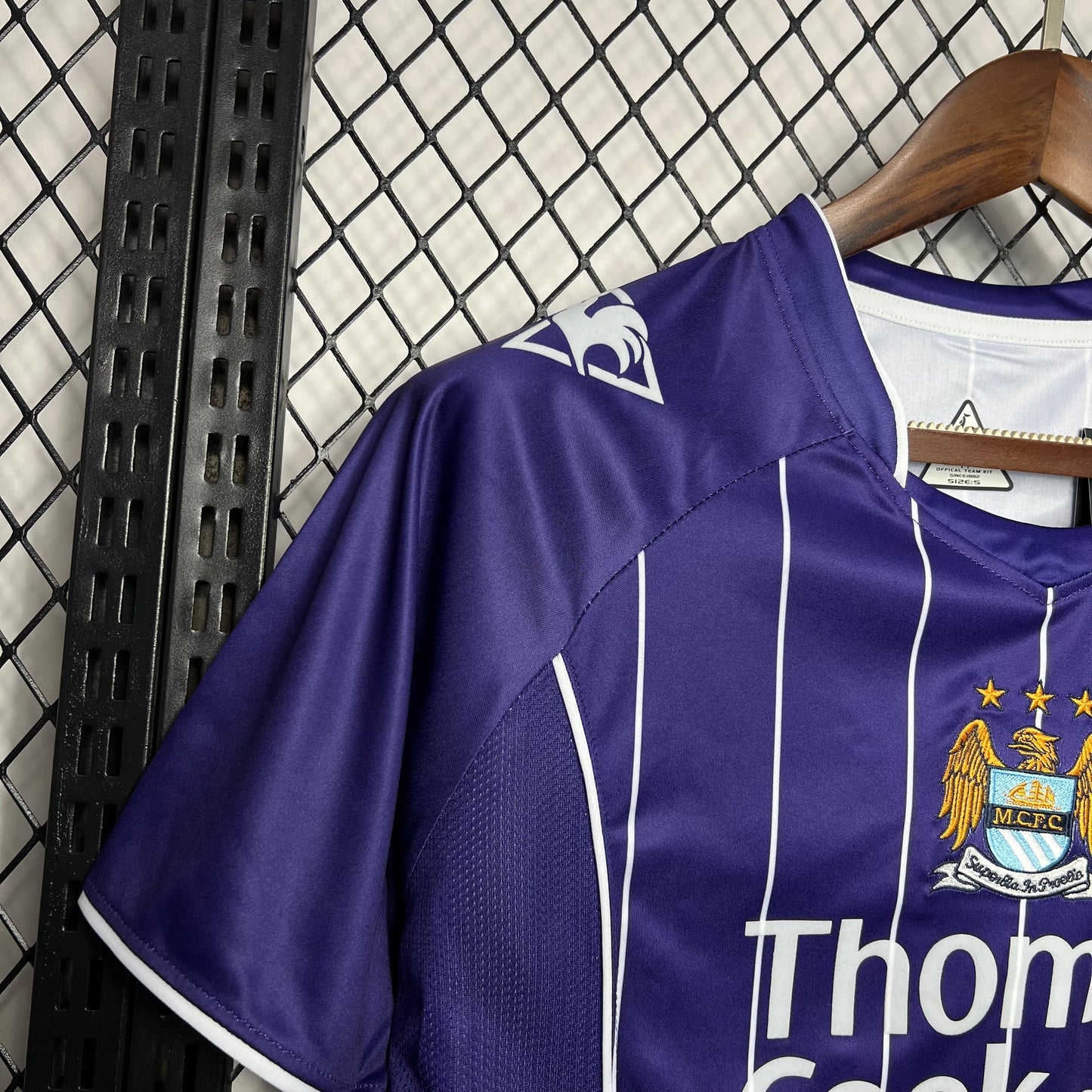 CAMISETA SEGUNDA EQUIPACIÓN MANCHESTER CITY 2007/08