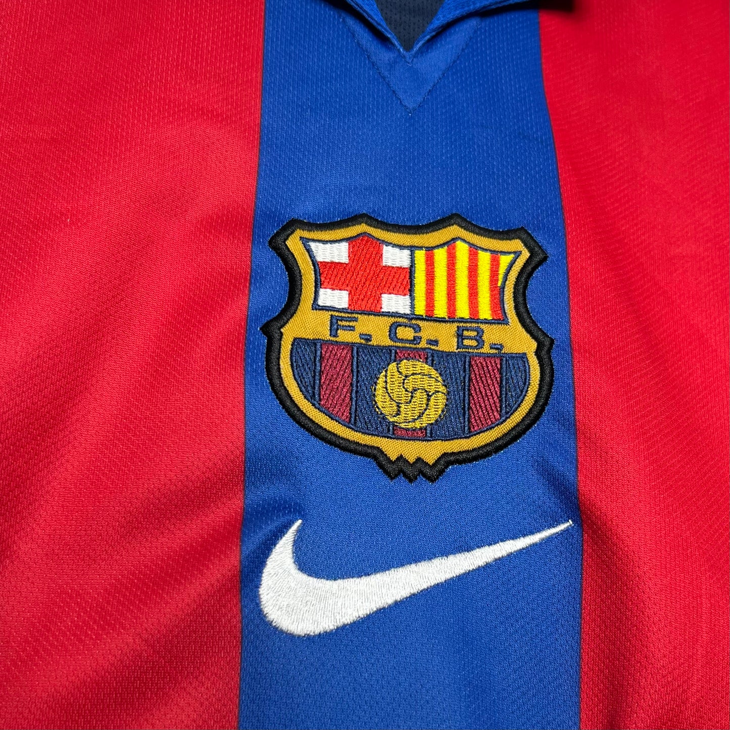 CAMISETA PRIMERA EQUIPACIÓN BARCELONA 2001/02