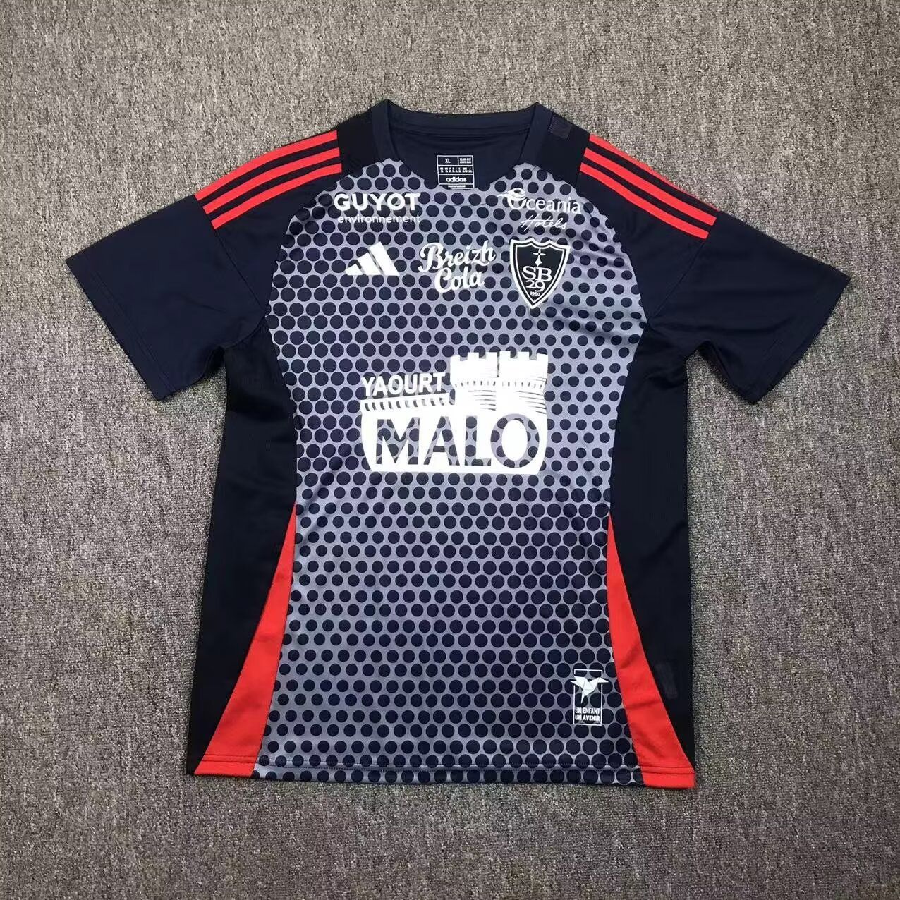 CAMISETA TERCERA EQUIPACIÓN STADE BRESTOIS 24/25 VERSIÓN FAN