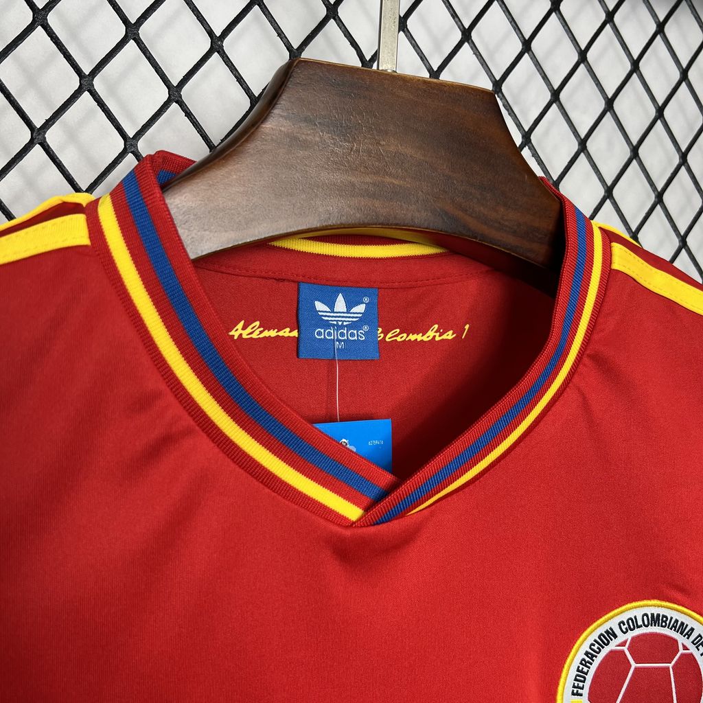 CAMISETA PRIMERA EQUIPACIÓN COLOMBIA 1990