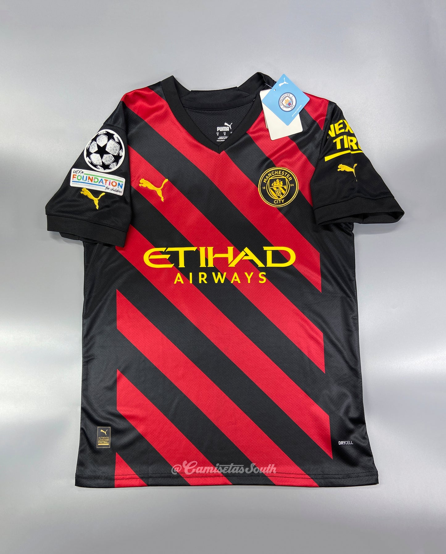 CAMISETA SEGUNDA EQUIPACIÓN MANCHESTER CITY 22/23 VERSIÓN FAN