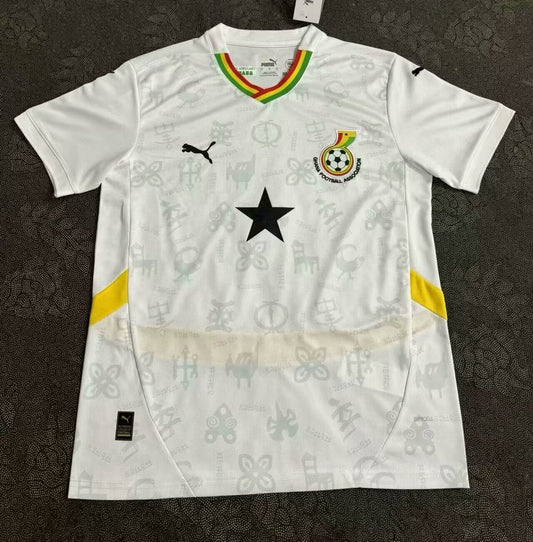 CAMISETA PRIMERA EQUIPACIÓN GHANA 2024 VERSIÓN FAN