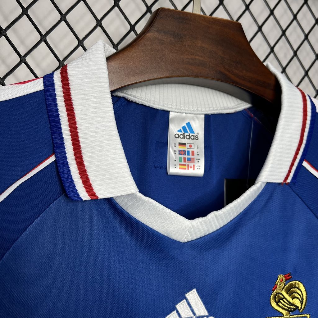 CAMISETA PRIMERA EQUIPACIÓN FRANCIA 1998