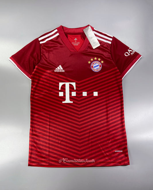 CAMISETA PRIMERA EQUIPACIÓN BAYERN MUNICH 21/22 VERSIÓN FAN