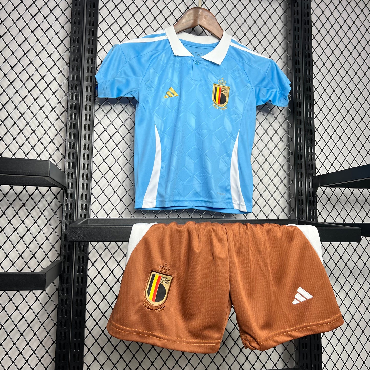 CAMISETA SEGUNDA EQUIPACIÓN BÉLGICA 2024 VERSIÓN INFANTIL