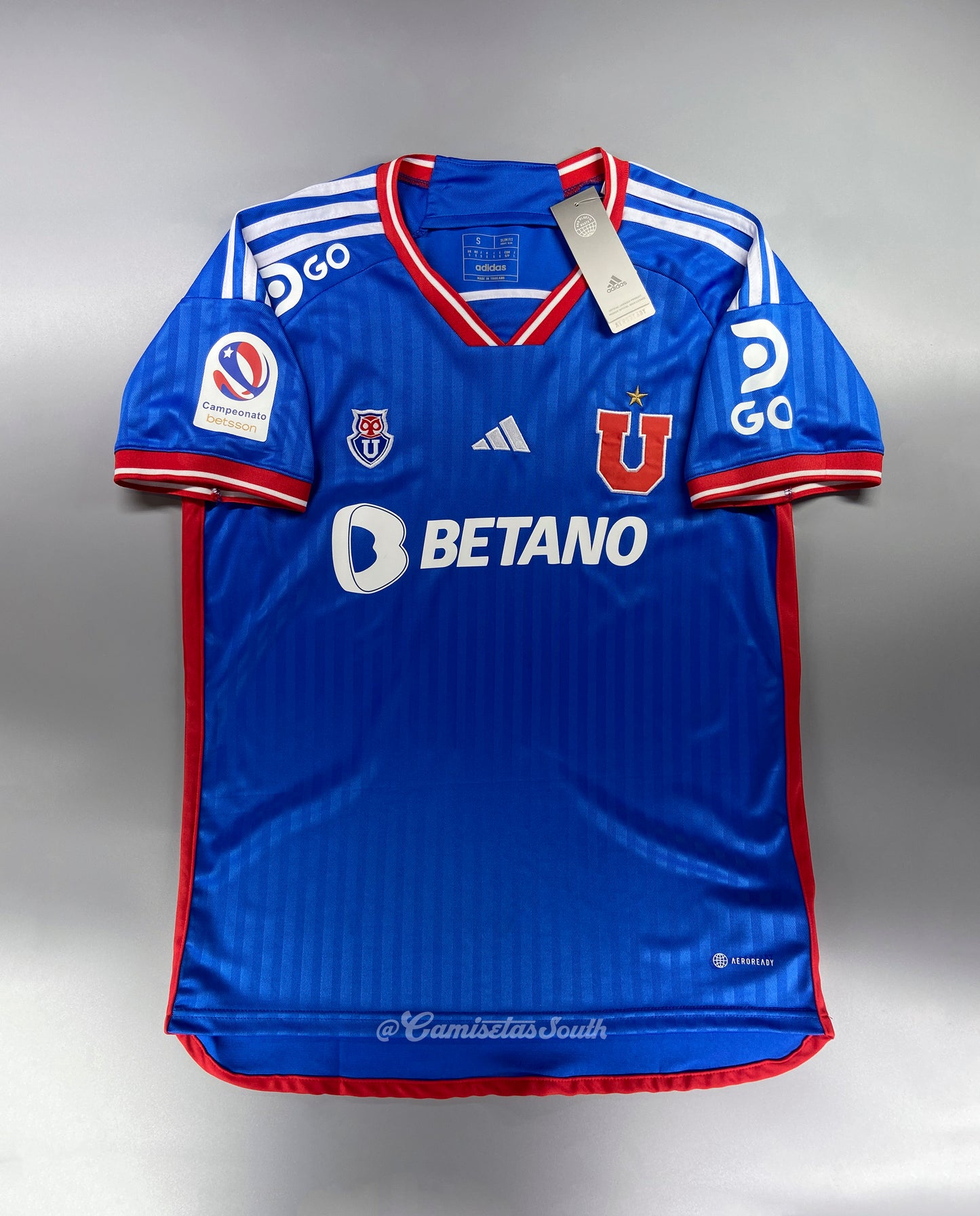 CAMISETA PRIMERA EQUIPACIÓN U. DE CHILE 2023 VERSIÓN FAN