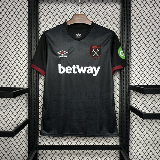 CAMISETA SEGUNDA EQUIPACIÓN WEST HAM 24/25 VERSIÓN FAN