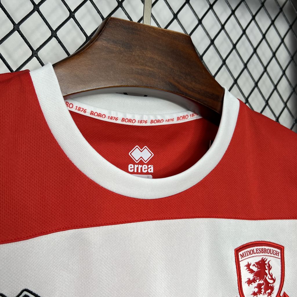 CAMISETA PRIMERA EQUIPACIÓN MIDDLESBROUGH 24/25 VERSIÓN FAN