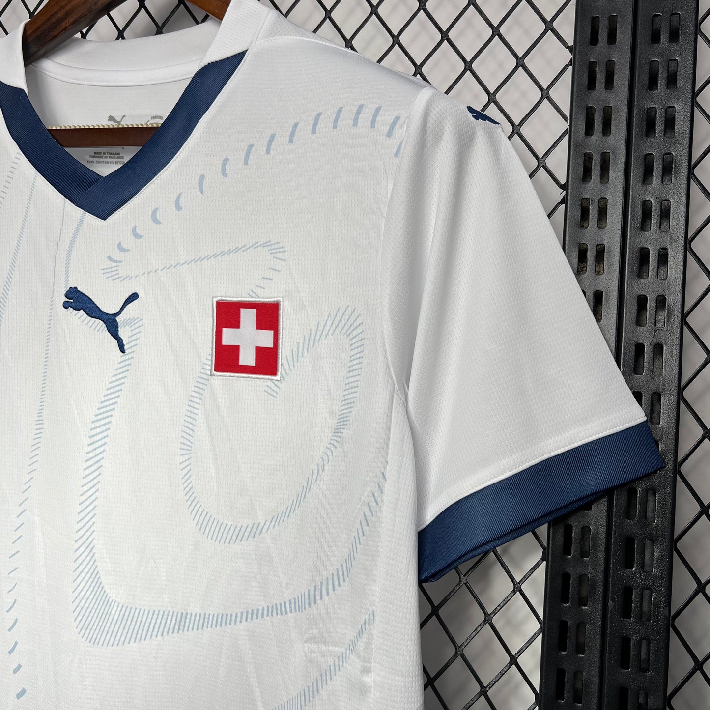 CAMISETA SEGUNDA EQUIPACIÓN SUIZA 2024 VERSIÓN FAN