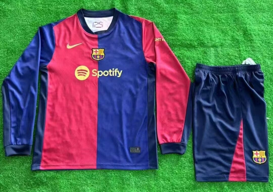 CAMISETA PRIMERA EQUIPACIÓN BARCELONA 24/25 VERSIÓN INFANTIL