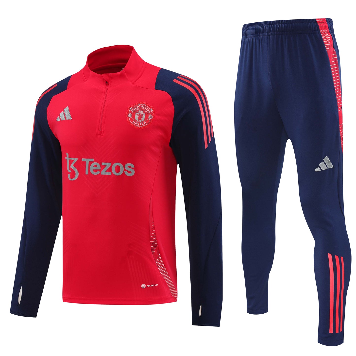 CONJUNTO DE BUZO MEDIO CIERRE MANCHESTER UNITED