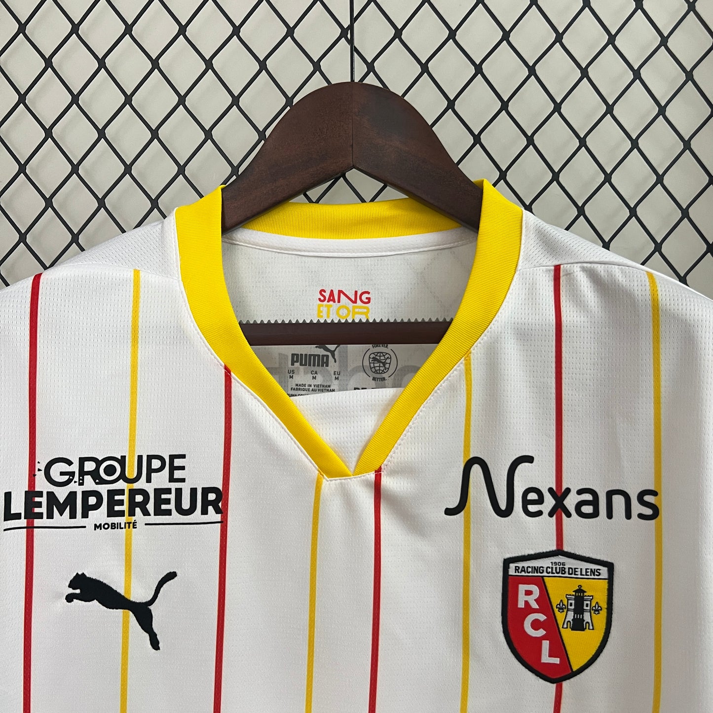 CAMISETA TERCERA EQUIPACIÓN RC LENS 24/25 VERSIÓN FAN