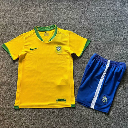 CAMISETA PRIMERA EQUIPACIÓN BRASIL 2006 INFANTIL