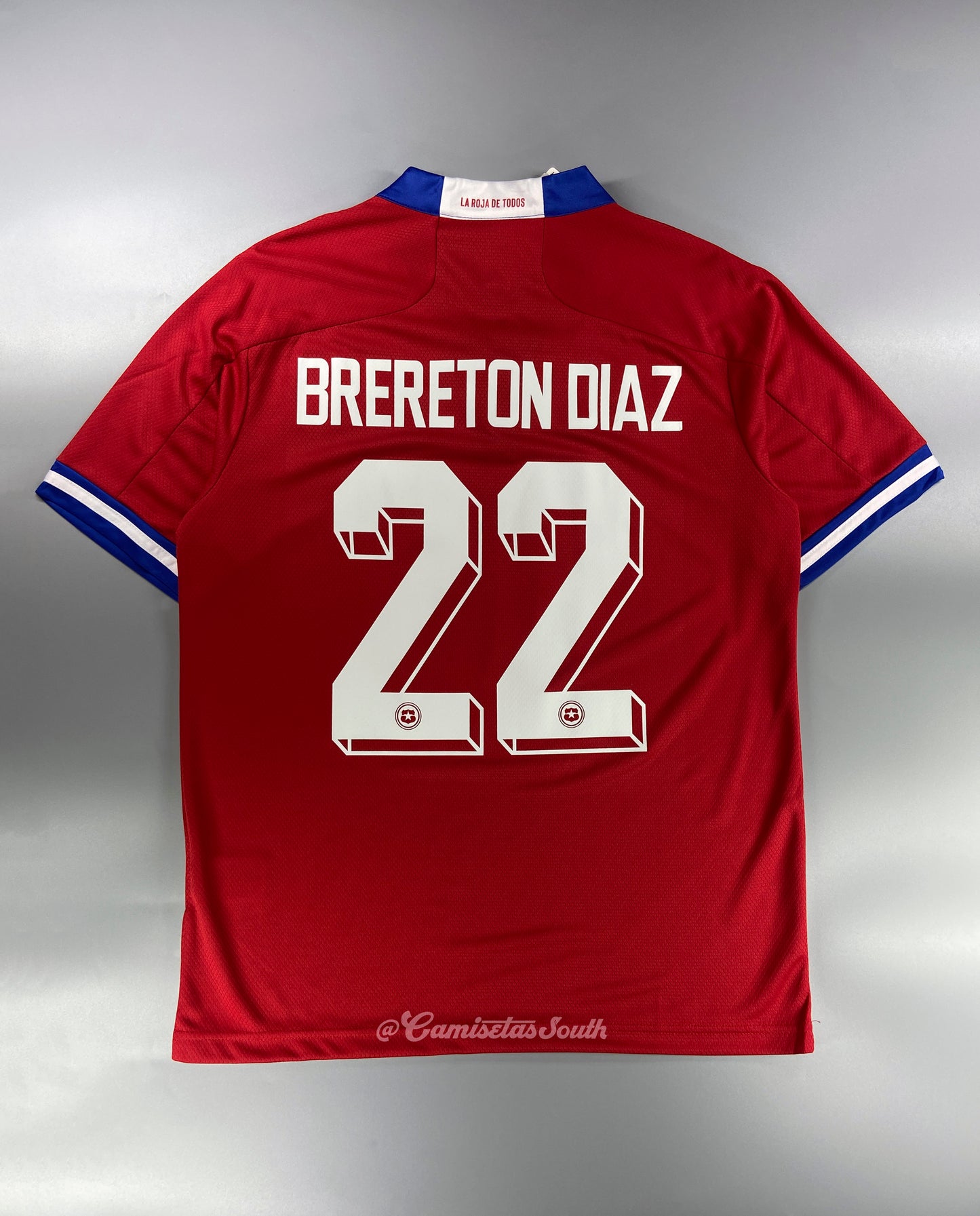 CAMISETA PRIMERA EQUIPACIÓN CHILE 2021 VERSIÓN FAN