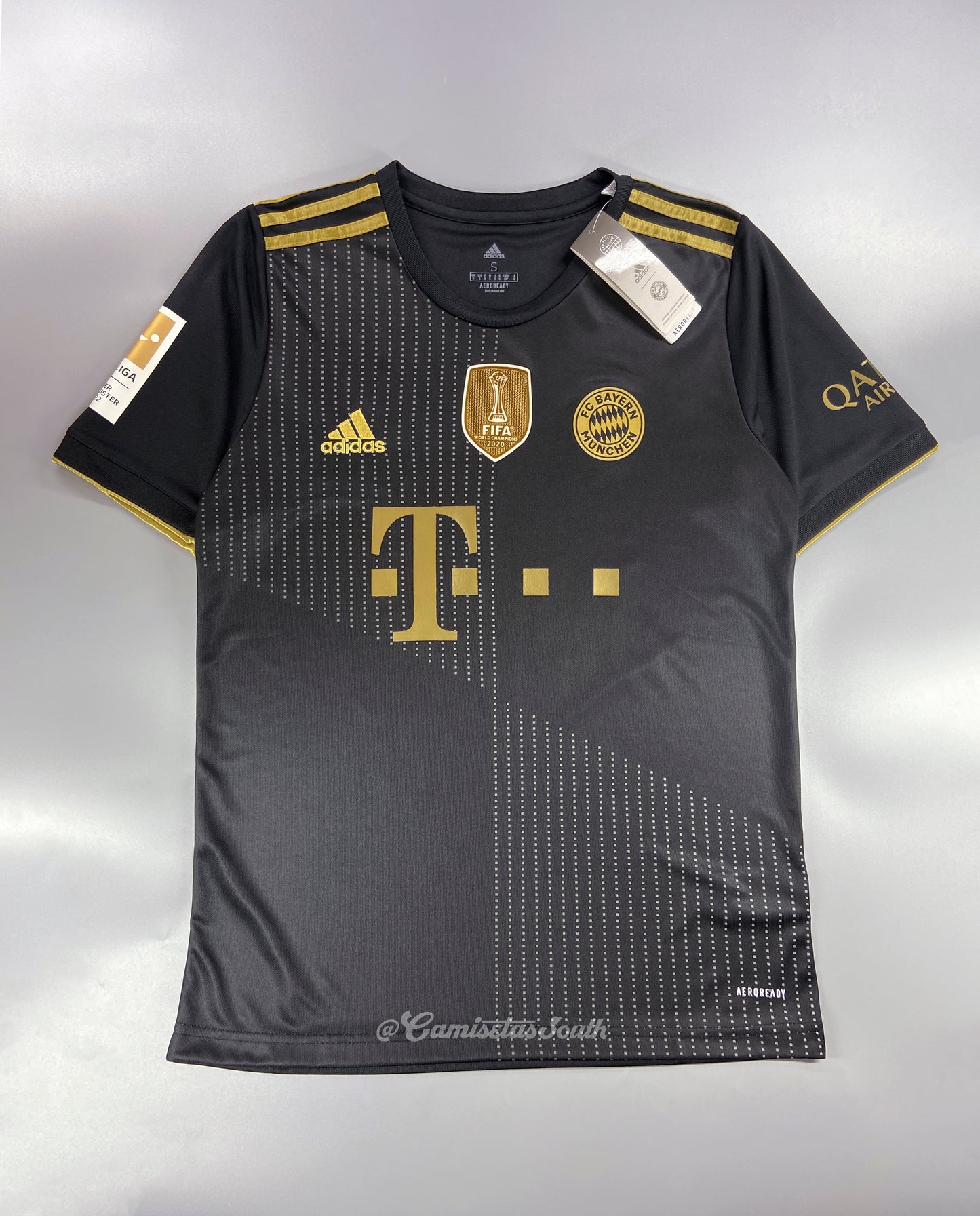 CAMISETA SEGUNDA EQUIPACIÓN BAYERN MUNICH 21/22 VERSIÓN FAN