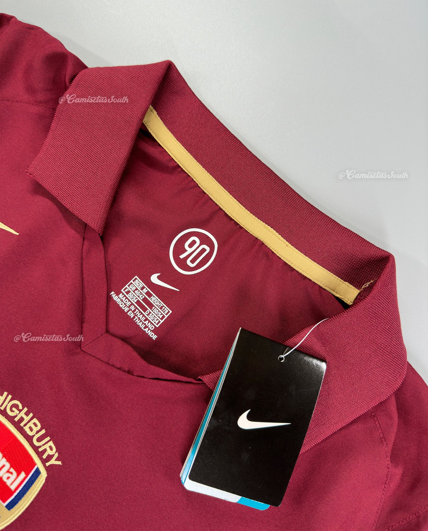 CAMISETA PRIMERA EQUIPACIÓN ARSENAL 2005/06 MANGA LARGA