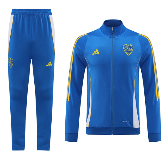 CONJUNTO DE BUZO CIERRE COMPLETO BOCA JUNIORS