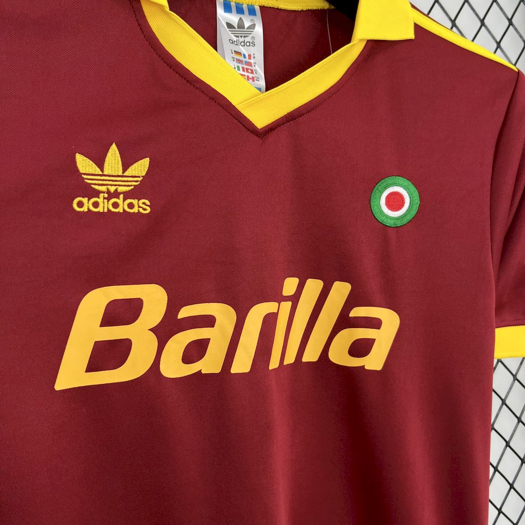 CAMISETA PRIMERA EQUIPACIÓN AS ROMA 1991/92