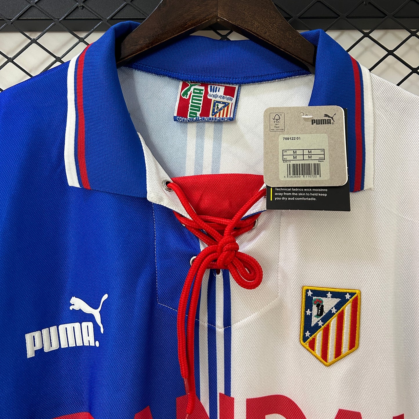 CAMISETA TERCERA EQUIPACIÓN ATLÉTICO DE MADRID 1996/98