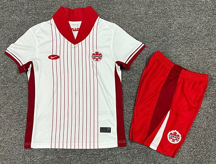 CAMISETA SEGUNDA EQUIPACIÓN CANADÁ 2024 VERSIÓN INFANTIL