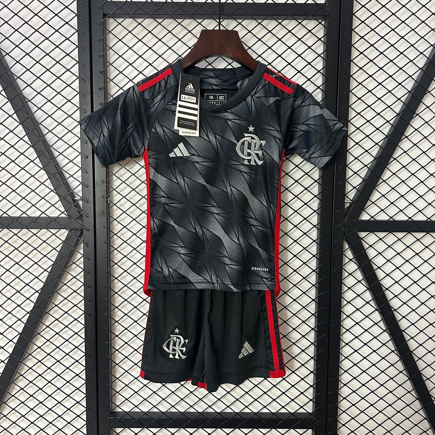 CAMISETA TERCERA EQUIPACIÓN FLAMENGO 2024 VERSIÓN INFANTIL