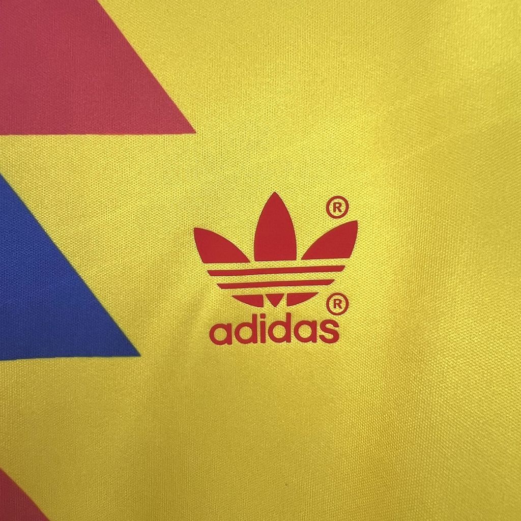 CAMISETA SEGUNDA EQUIPACIÓN COLOMBIA 1990