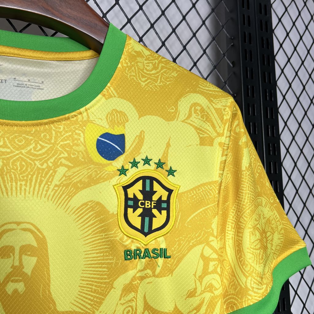 CAMISETA CONCEPTO BRASIL 2024 VERSIÓN FAN