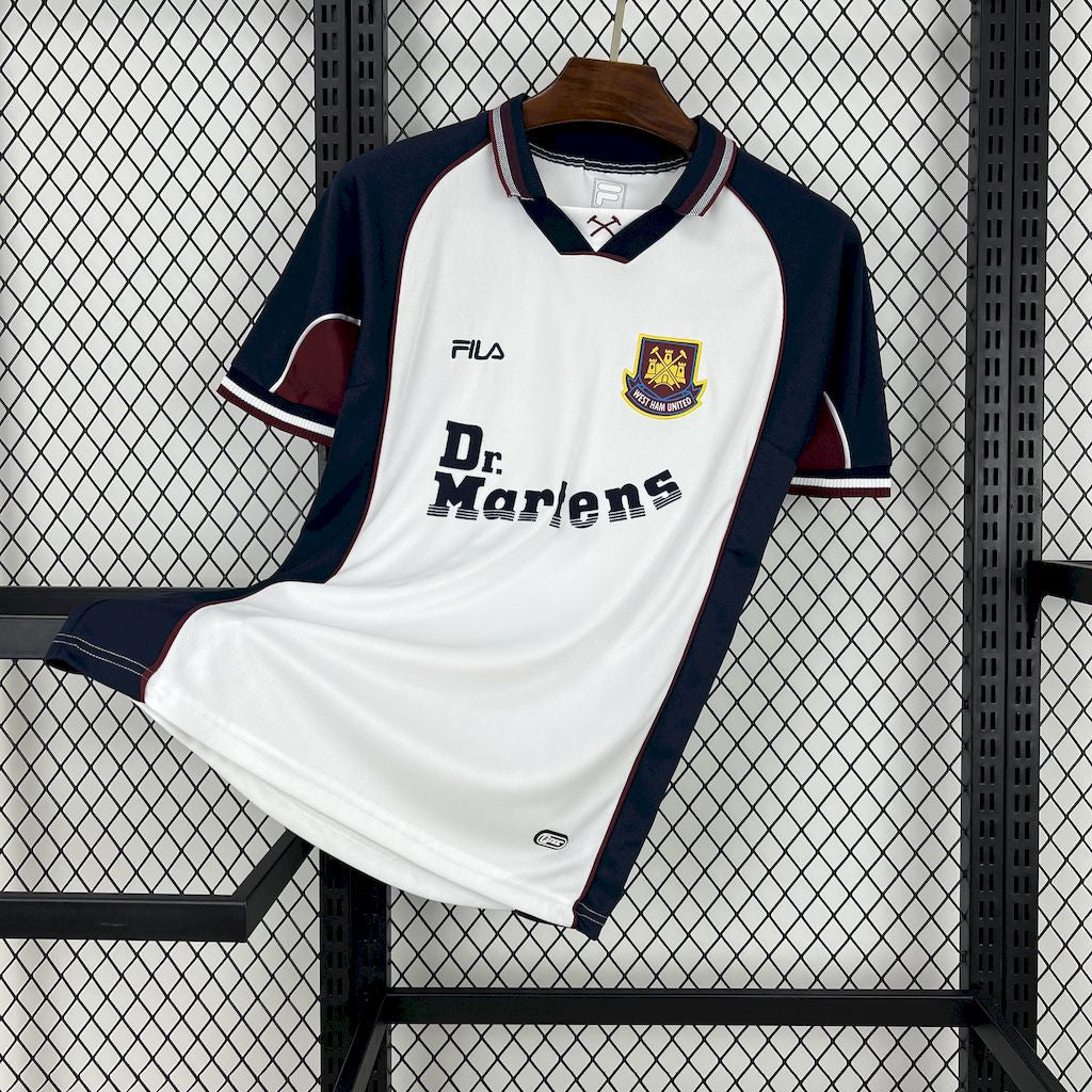 CAMISETA SEGUNDA EQUIPACIÓN WEST HAM 1999/01