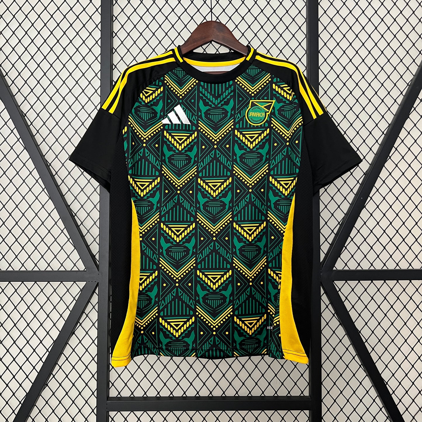 CAMISETA SEGUNDA EQUIPACIÓN JAMAICA 2024 VERSIÓN FAN