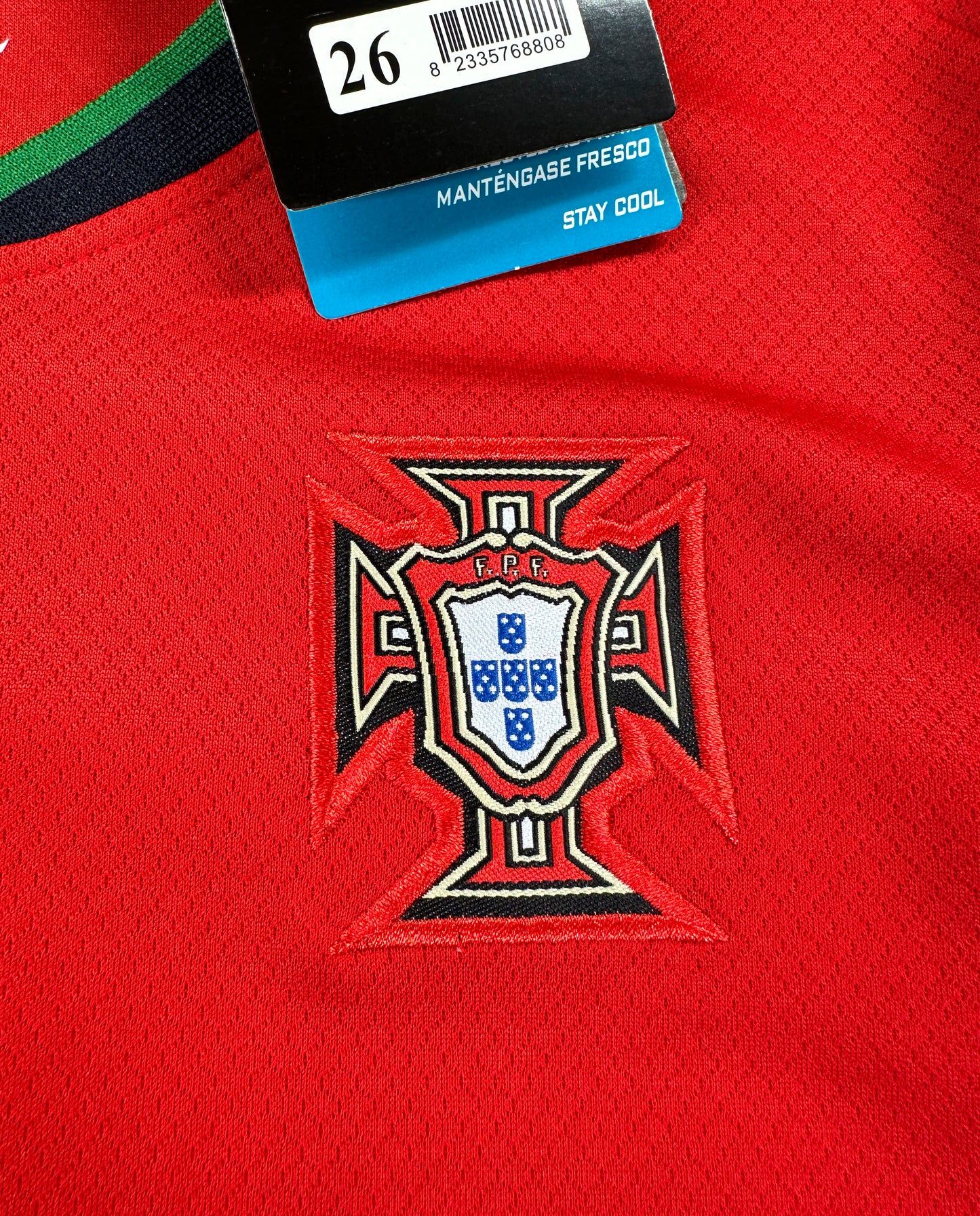 CAMISETA PRIMERA EQUIPACIÓN PORTUGAL 2024 VERSIÓN INFANTIL