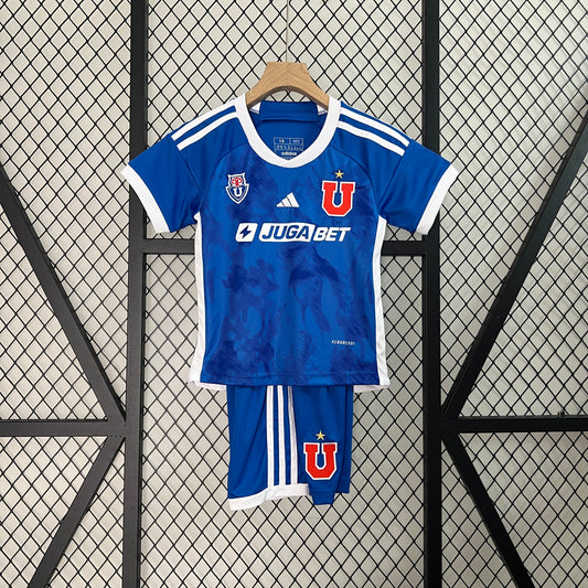 CAMISETA PRIMERA EQUIPACIÓN U. DE CHILE 2024 VERSIÓN INFANTIL