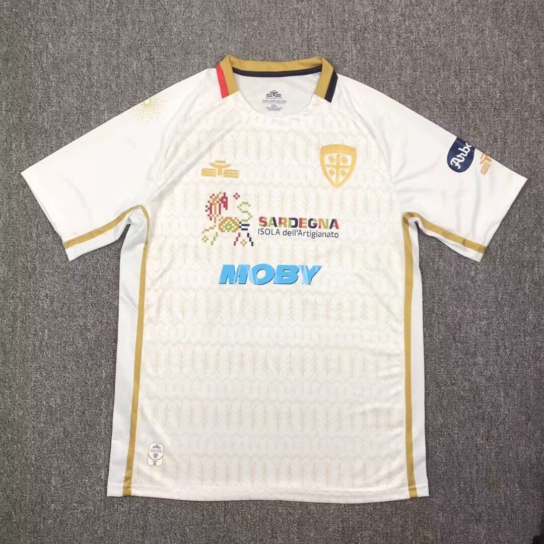 CAMISETA SEGUNDA EQUIPACIÓN CAGLIARI 24/25 VERSIÓN FAN