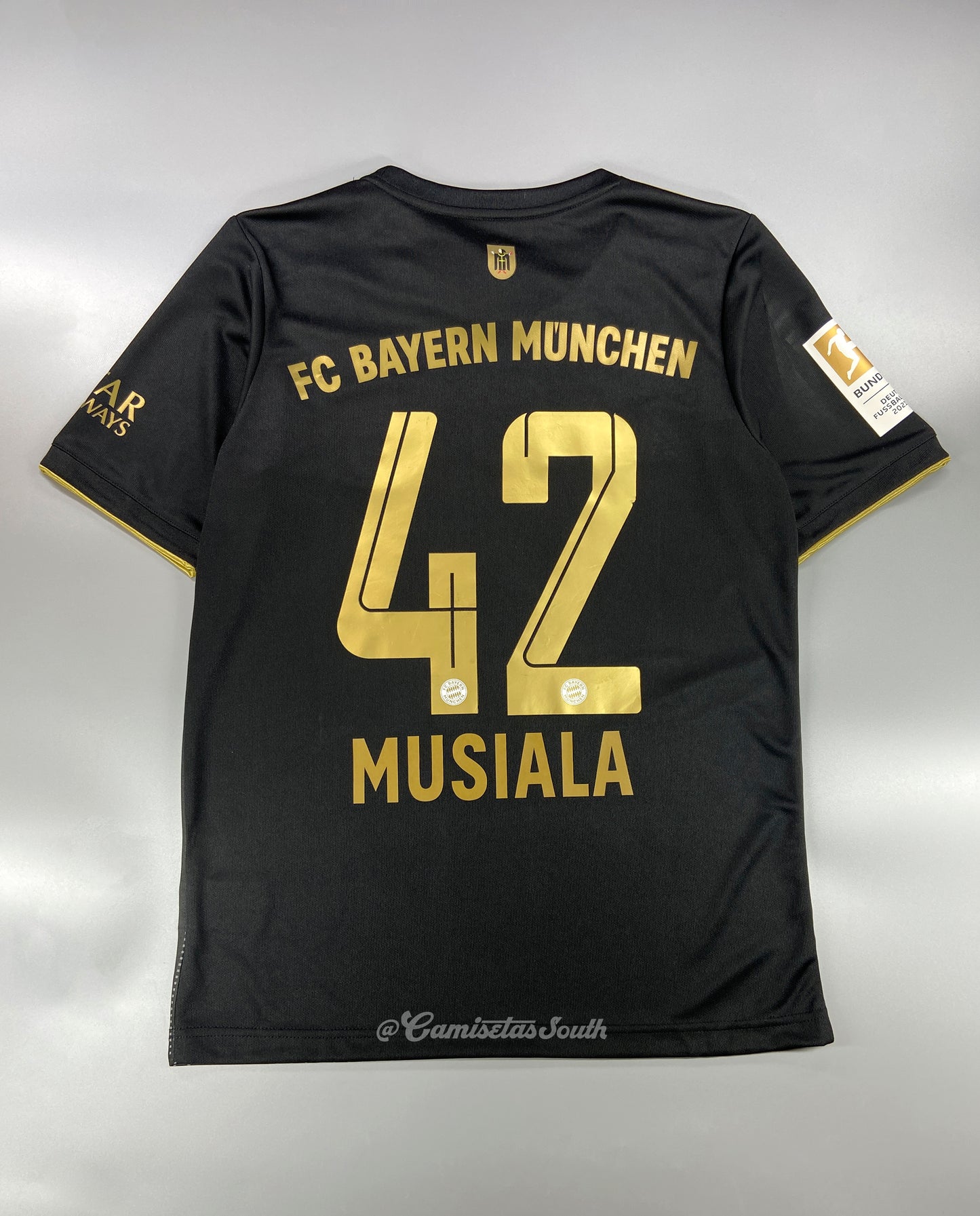 CAMISETA SEGUNDA EQUIPACIÓN BAYERN MUNICH 21/22 VERSIÓN FAN