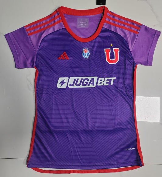 CAMISETA TERCERA EQUIPACIÓN U. DE CHILE 2024 VERSIÓN FEMENINA