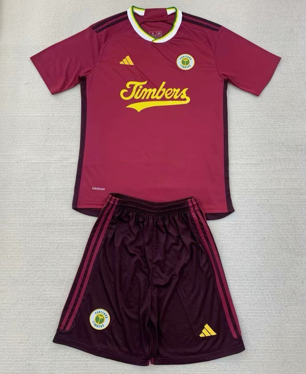 CAMISETA TERCERA EQUIPACIÓN PORTLAND TIMBERS 2024 VERSIÓN INFANTIL