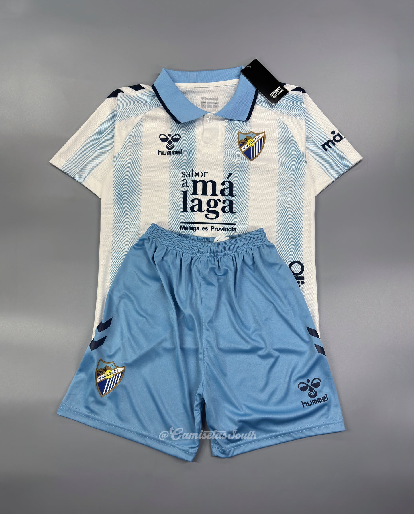 CAMISETA PRIMERA EQUIPACIÓN MÁLAGA 23/24 VERSIÓN INFANTIL