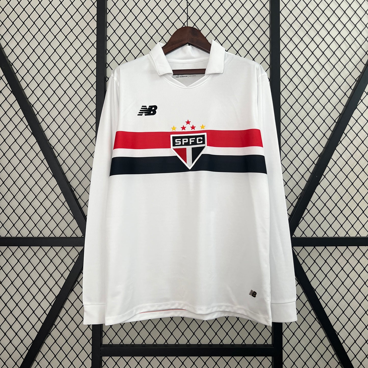 CAMISETA PRIMERA EQUIPACIÓN SAO PAULO 2024 VERSIÓN FAN