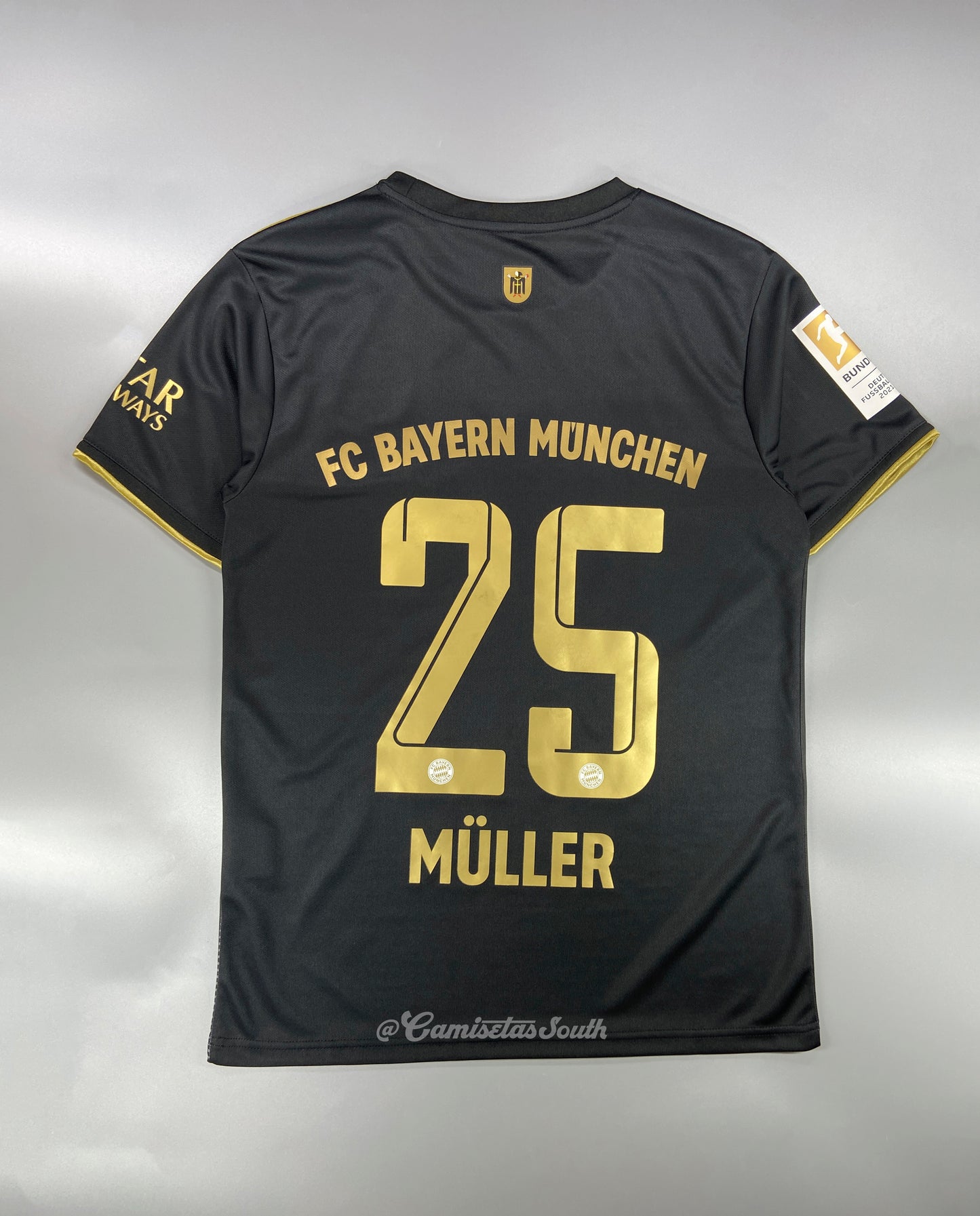 CAMISETA SEGUNDA EQUIPACIÓN BAYERN MUNICH 21/22 VERSIÓN FAN