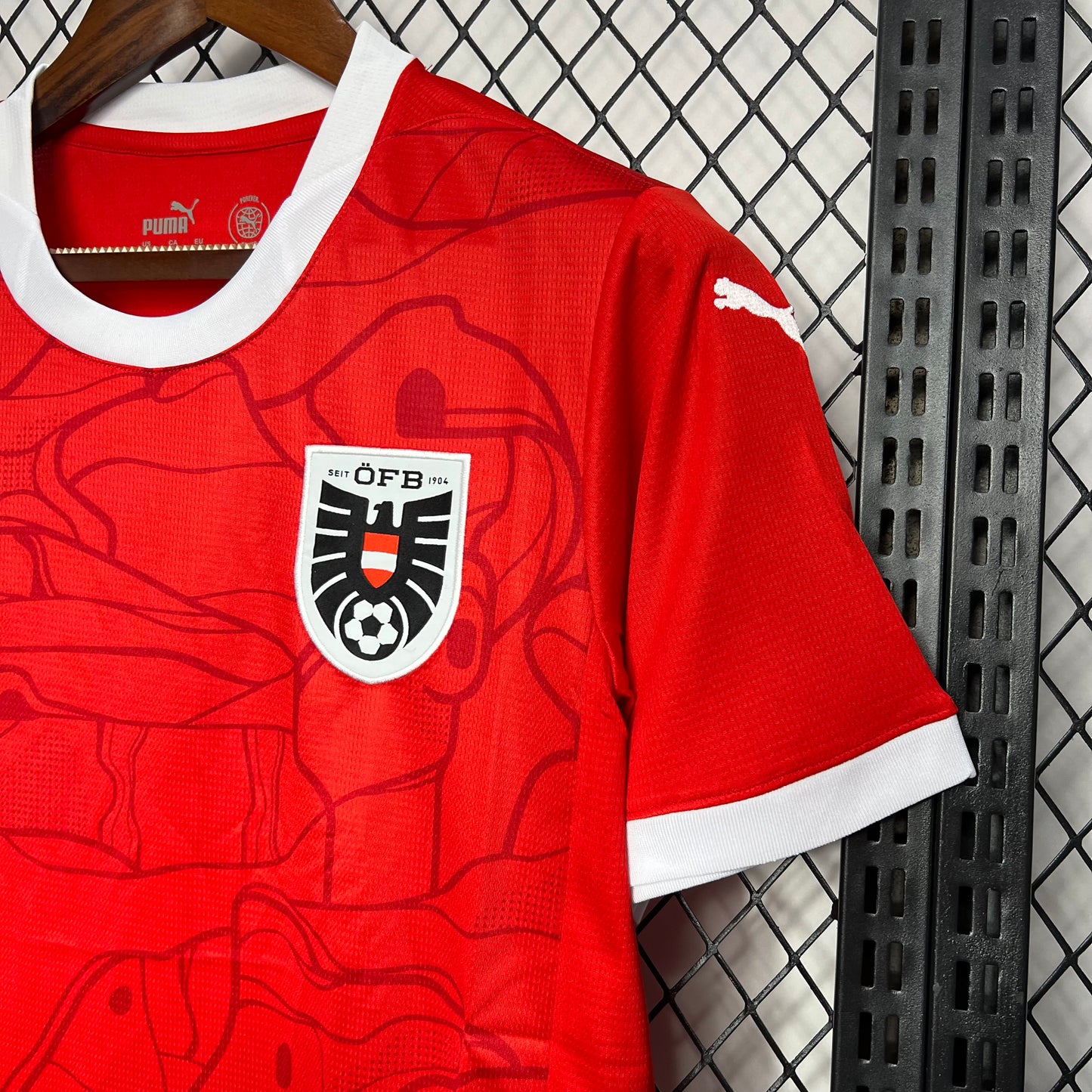 CAMISETA PRIMERA EQUIPACIÓN AUSTRIA 2024 VERSIÓN FAN