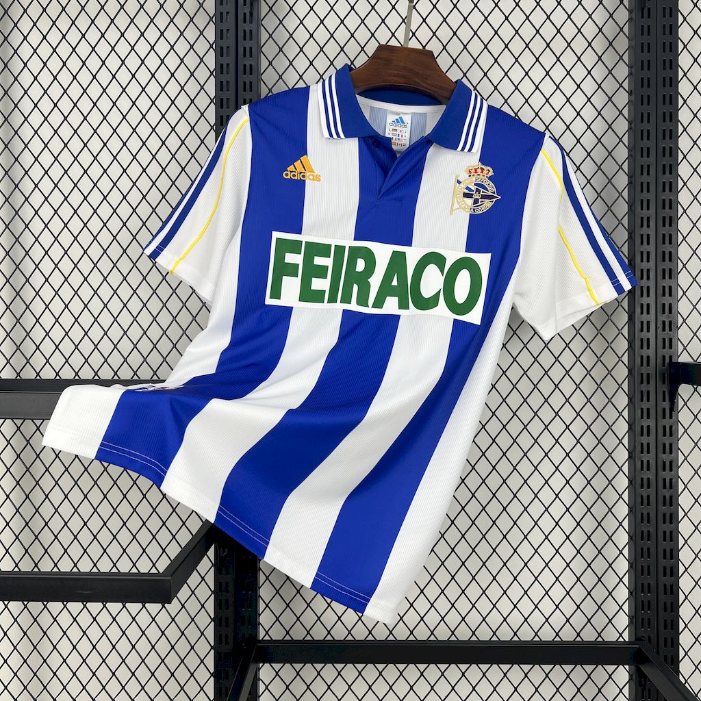 CAMISETA PRIMERA EQUIPACIÓN DEPORTIVO DE LA CORUÑA 1998/00