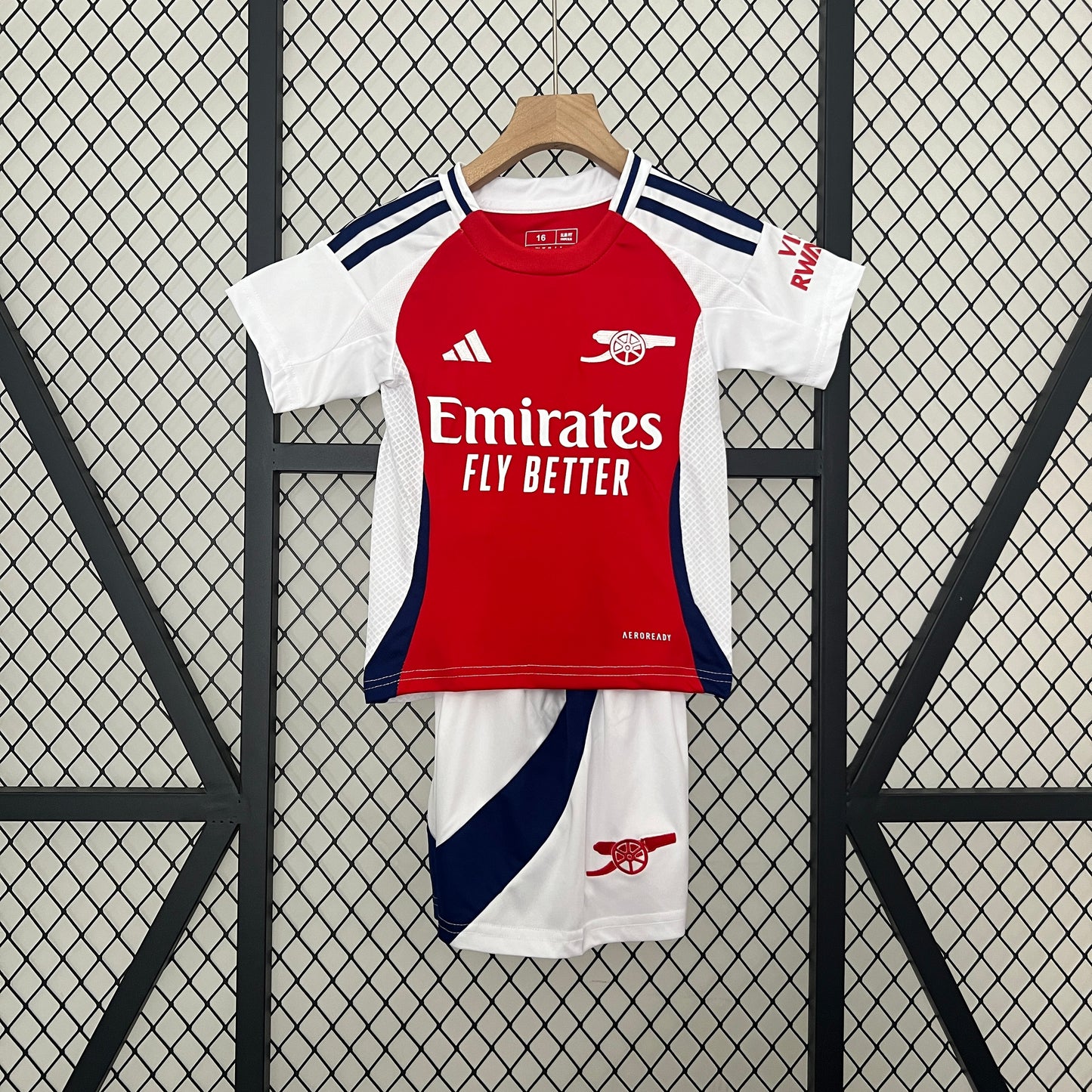 CAMISETA PRIMERA EQUIPACIÓN ARSENAL 24/25 VERSIÓN INFANTIL