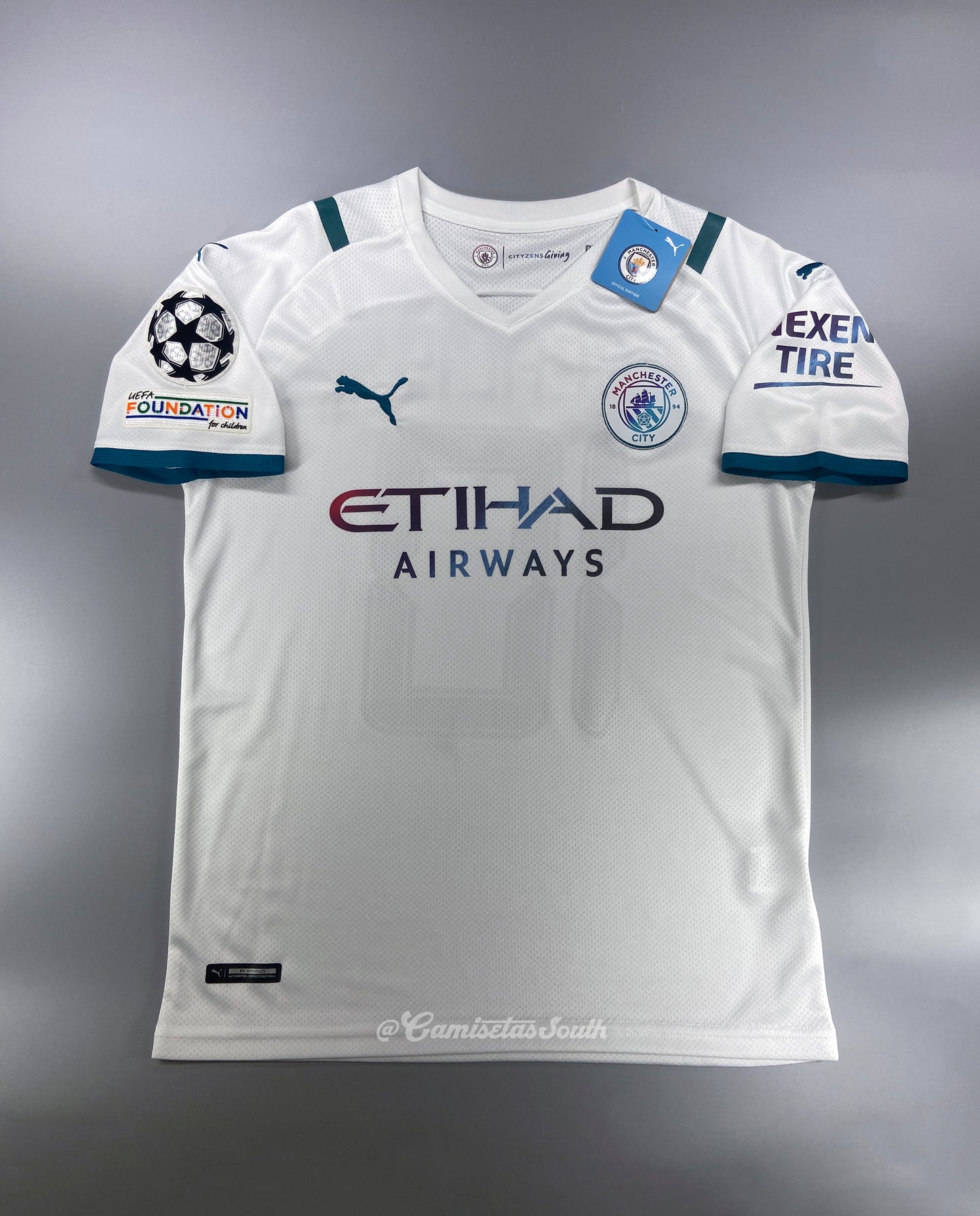 CAMISETA SEGUNDA EQUIPACIÓN MANCHESTER CITY 21/22 VERSIÓN FAN