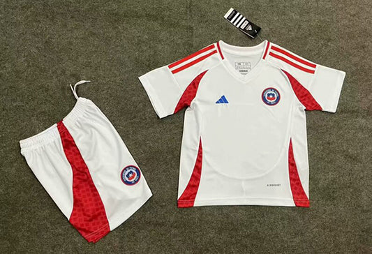 CAMISETA SEGUNDA EQUIPACIÓN CHILE 2024 VERSIÓN INFANTIL