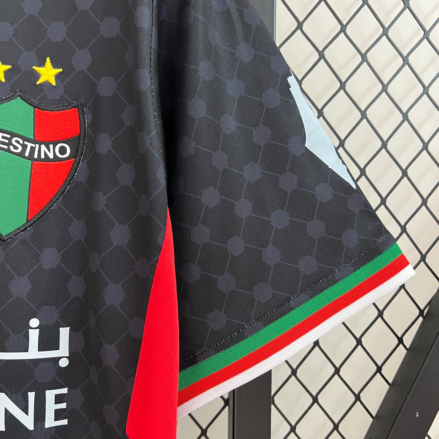 CAMISETA SEGUNDA EQUIPACIÓN PALESTINO 2024 VERSIÓN FAN