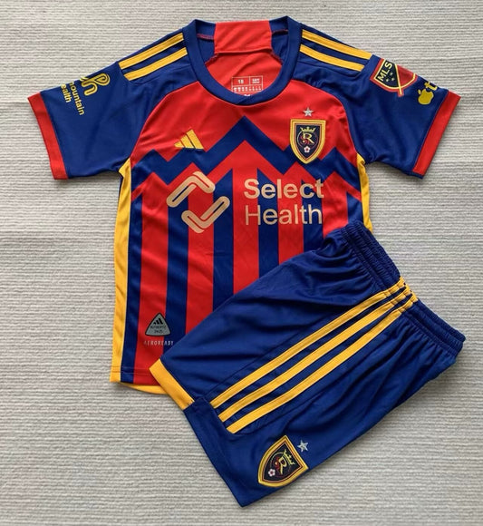 CAMISETA PRIMERA EQUIPACIÓN REAL SALT LAKE 2024 VERSIÓN INFANTIL