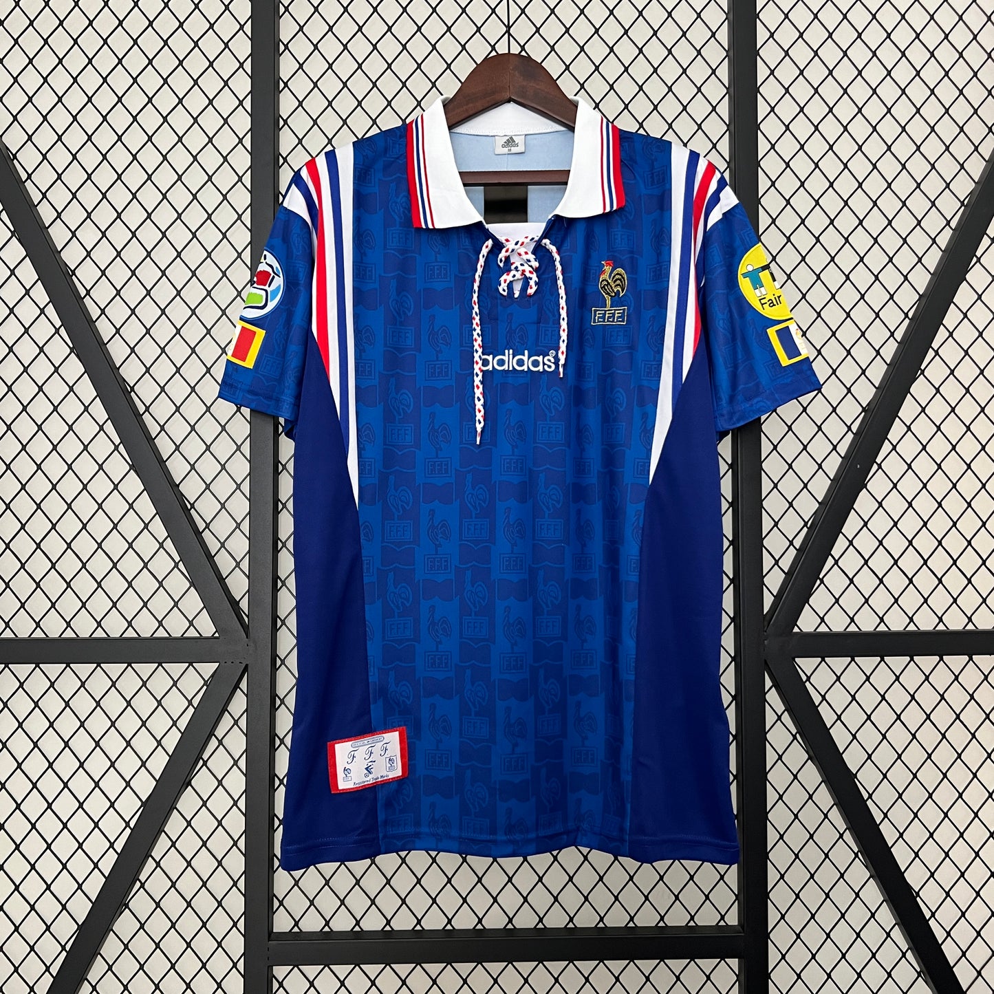 CAMISETA PRIMER EQUIPACIÓN FRANCIA 1996