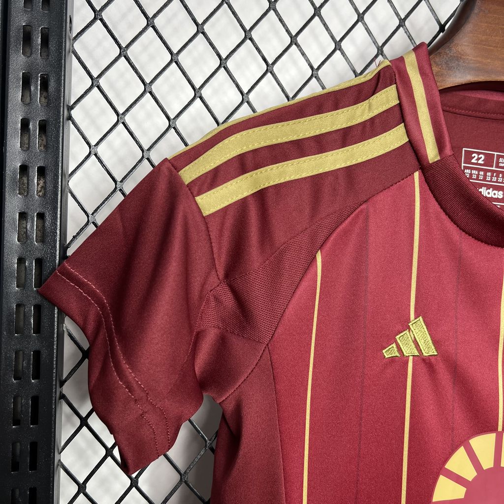 CAMISETA PRIMERA EQUIPACIÓN AS ROMA 24/25 VERSIÓN INFANTIL