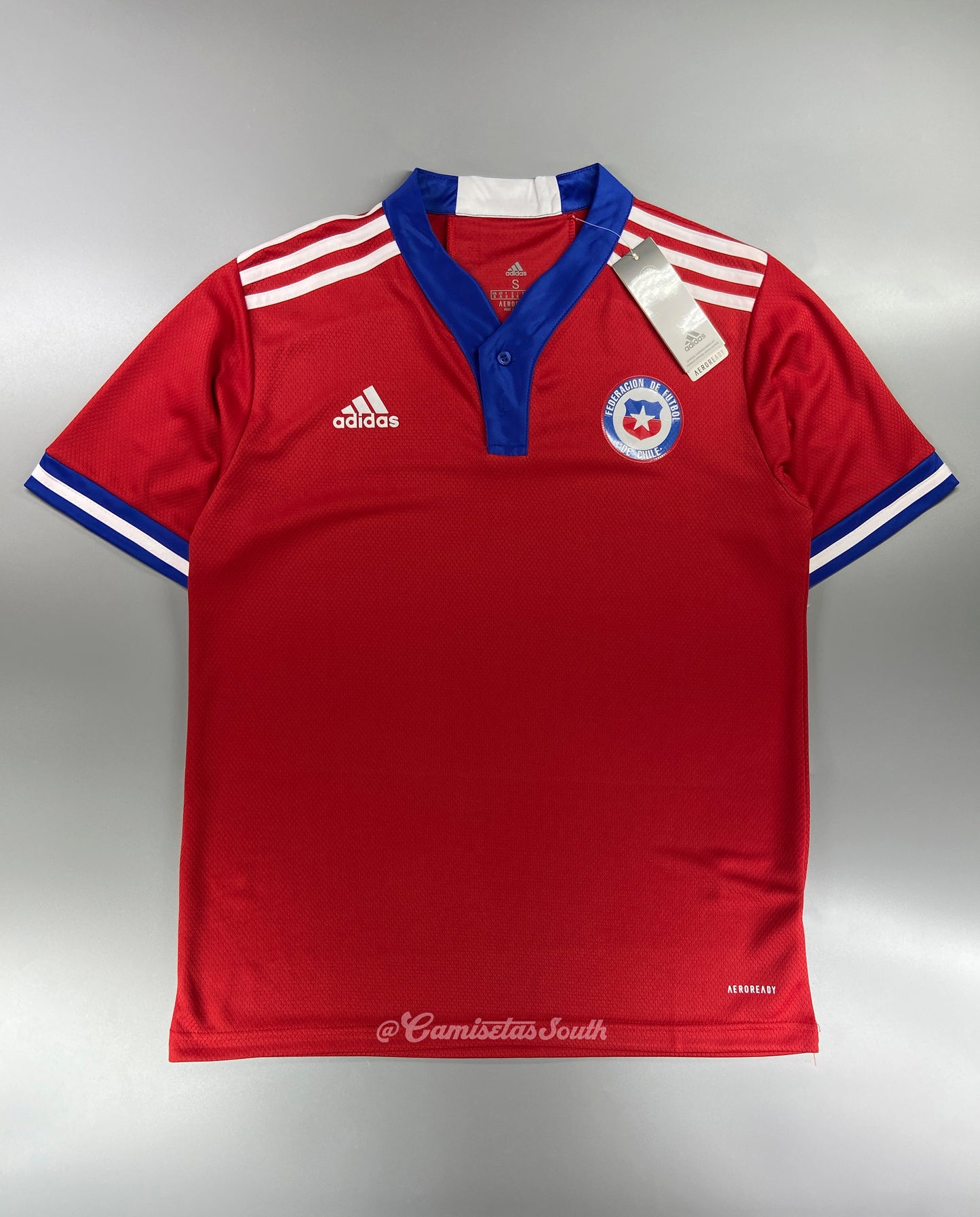 CAMISETA PRIMERA EQUIPACIÓN CHILE 2021 VERSIÓN FAN